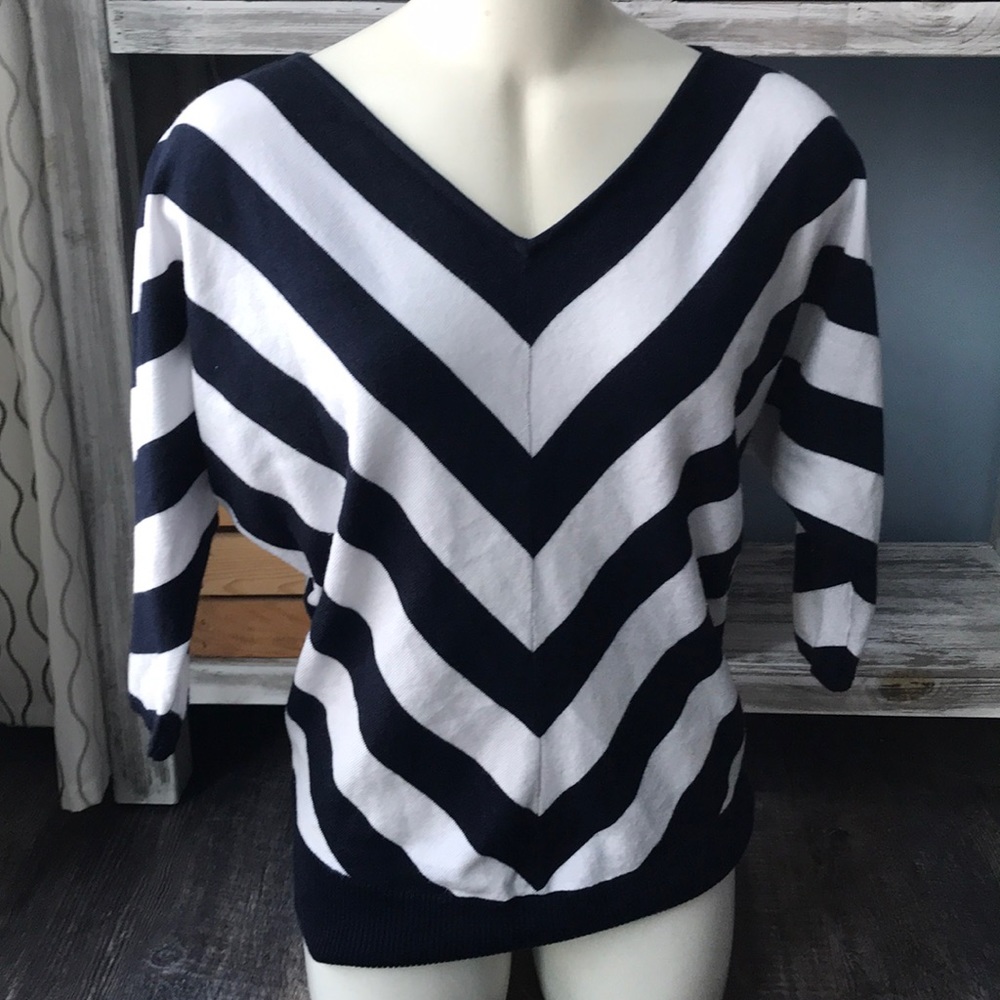 Workshop Andrea jovine Navy blue chevron small S